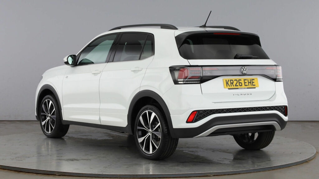 Volkswagen T-Cross 1.0 Tsi R-line Dsg Euro 6 5-Door KR26EHE White #3