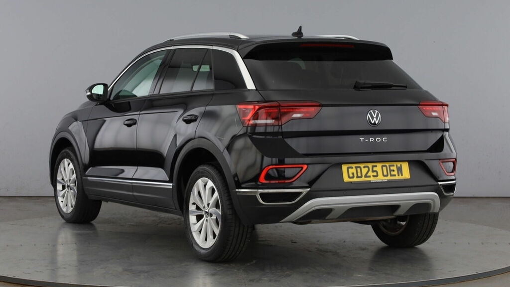 Volkswagen T-Roc 2.0 Tdi Style Dsg Euro 6 5-Door GD25OEW Black #3