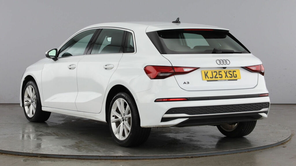 Audi A3 Tfsi Sport Sportback S Tronic Euro 6 5-Door KJ25XSG White #3