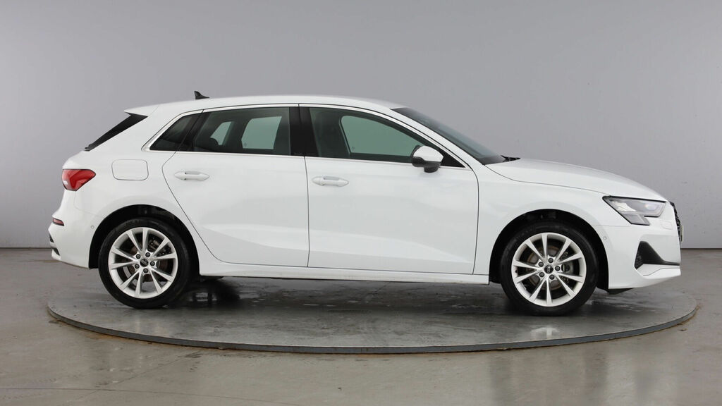 Audi A3 Tfsi Sport Sportback S Tronic Euro 6 5-Door KJ25XSG White #4