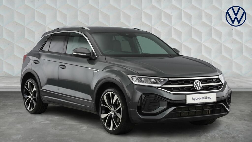 Volkswagen T-Roc Tsi R-line Dsg Euro 6 5-Door Grey