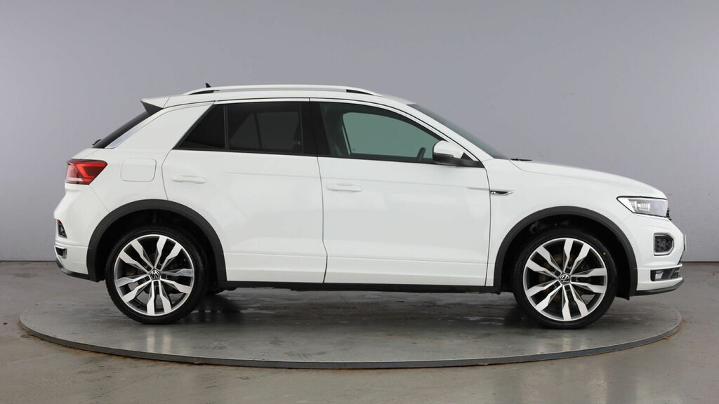 Volkswagen T-Roc Tsi Evo R-line Dsg Euro 6 5-Door HC21EDO White #4