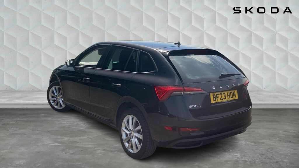 Skoda Scala 1.0 Tsi Se L Euro 6 5-Door BF23HDN Black #3
