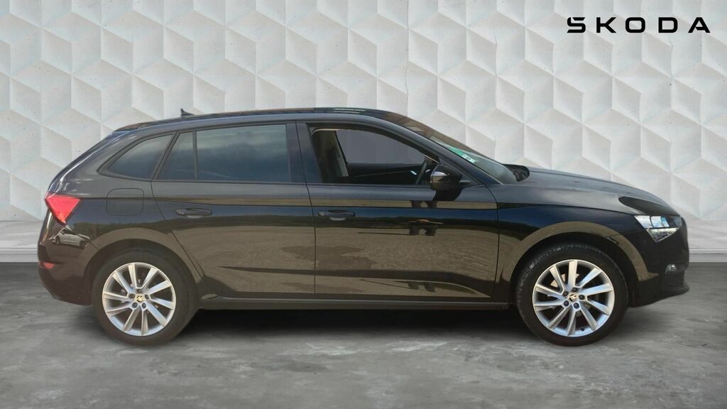 Skoda Scala 1.0 Tsi Se L Euro 6 5-Door BF23HDN Black #4