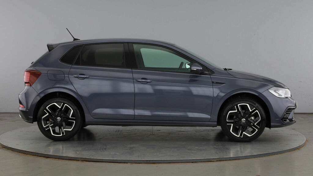 Volkswagen Polo 1.0 Tsi R-line Dsg Euro 6 5-Door KS25NBE Grey #4