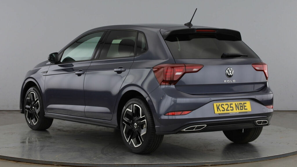 Volkswagen Polo 1.0 Tsi R-line Dsg Euro 6 5-Door KS25NBE Grey #3