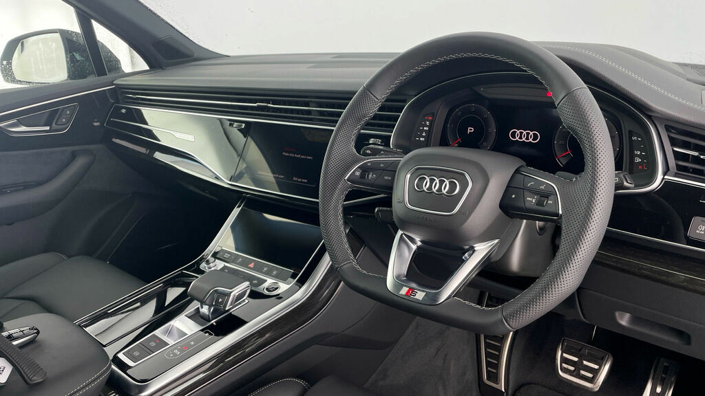 Audi Q7 3.0 Tdi V6 Black Edition Tiptronic Quattro Euro 6 WR75PVZ Silver #6