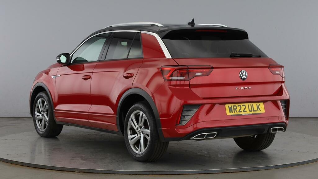 Volkswagen T-Roc Tsi R-line Dsg Euro 6 5-Door WR22ULK Red #2