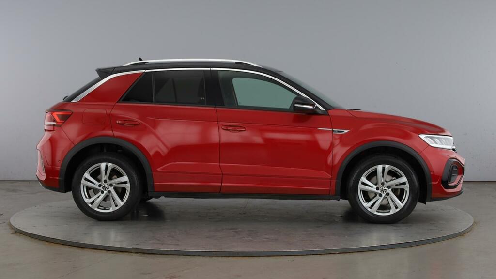 Volkswagen T-Roc Tsi R-line Dsg Euro 6 5-Door WR22ULK Red #3