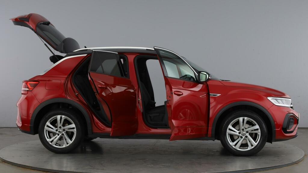Volkswagen T-Roc Tsi R-line Dsg Euro 6 5-Door WR22ULK Red #6