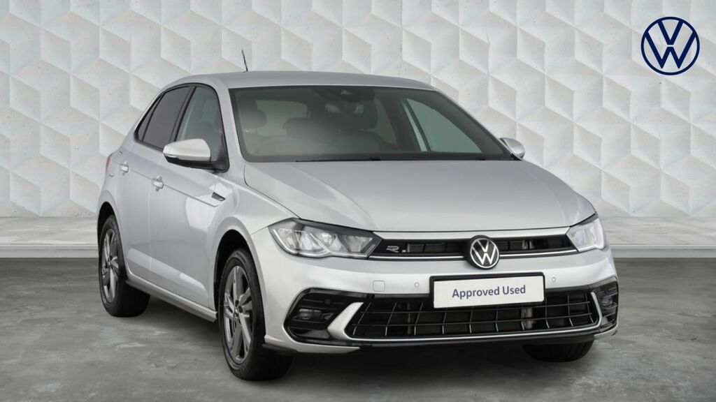 Volkswagen Polo 1.0 Tsi R-line Dsg Euro 6 5-Door Silver
