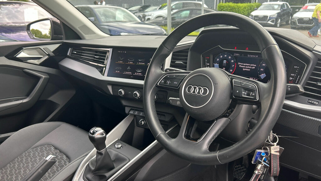 Audi A1 1.0 Tfsi 30 Sport Sportback Euro 6 5-Door WV23YGT Black #6