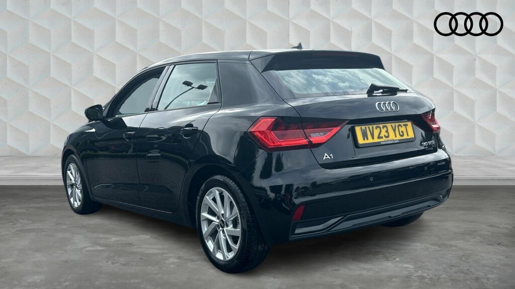 Audi A1 1.0 Tfsi 30 Sport Sportback Euro 6 5-Door WV23YGT Black #3