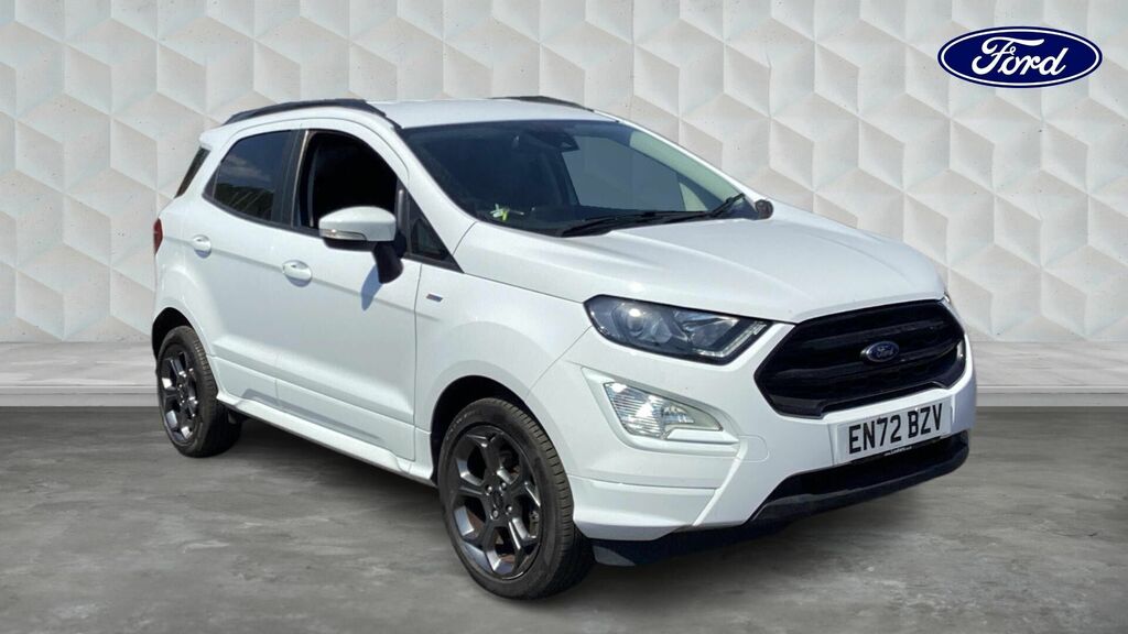 Ford Ecosport 1.0T Ecoboost St-line Euro 6 5-Door White