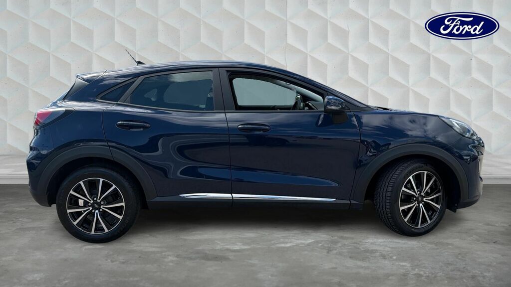 Ford Puma 1.0T Ecoboost Mhev Titanium Dct Euro 6 5-Door EN73CVB Blue #4