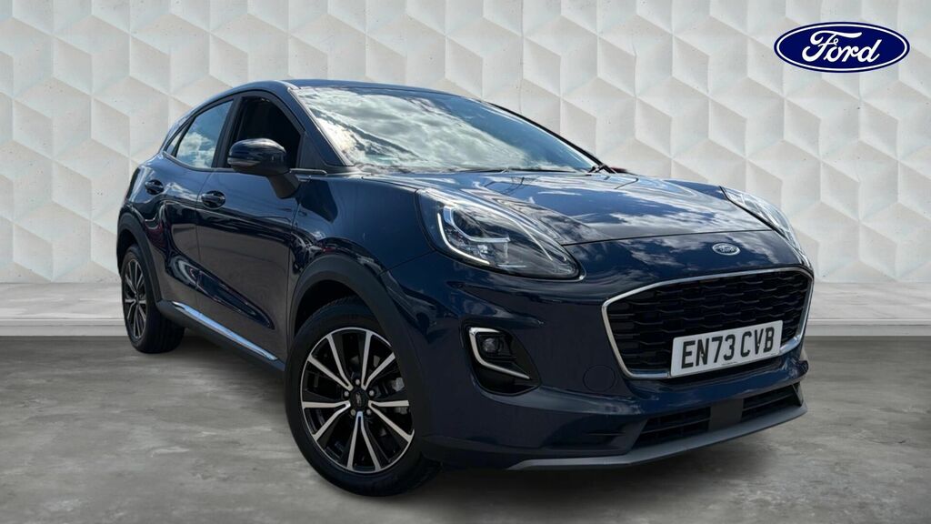 Ford Puma 1.0T Ecoboost Mhev Titanium Dct Euro 6 5-Door EN73CVB Blue