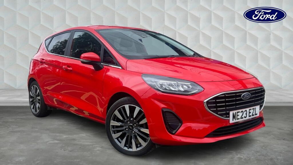 Ford Fiesta 1.0T Ecoboost Titanium X Euro 6 5-Door Red