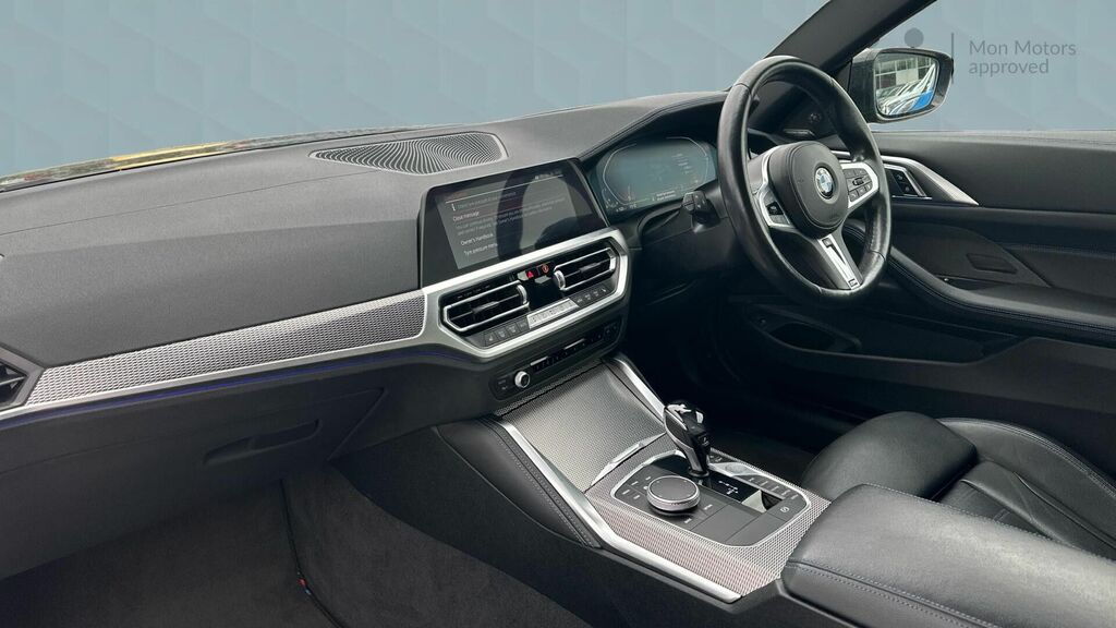 BMW 4 Series 2.0 430I M Sport Euro 6-Door YB70HND Black #2