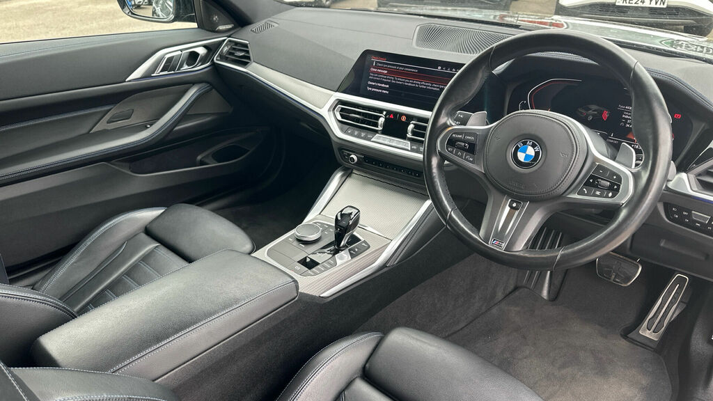 BMW 4 Series 2.0 430I M Sport Euro 6-Door YB70HND Black #6