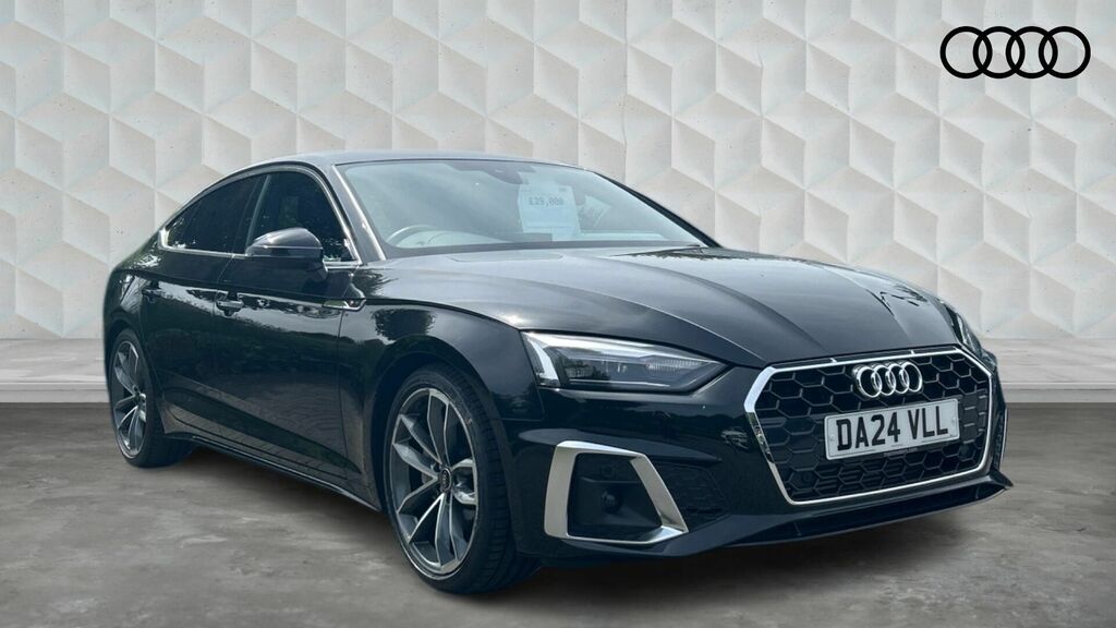 Audi A5 2.0 Tfsi 40 S Line Sportback S Tronic Euro 6 5-Doo Black