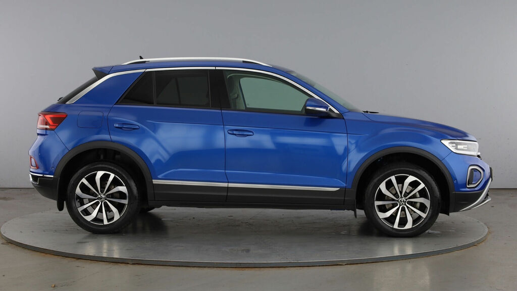 Volkswagen T-Roc Tsi Style Dsg Euro 6 5-Door WR73VYA Blue #4