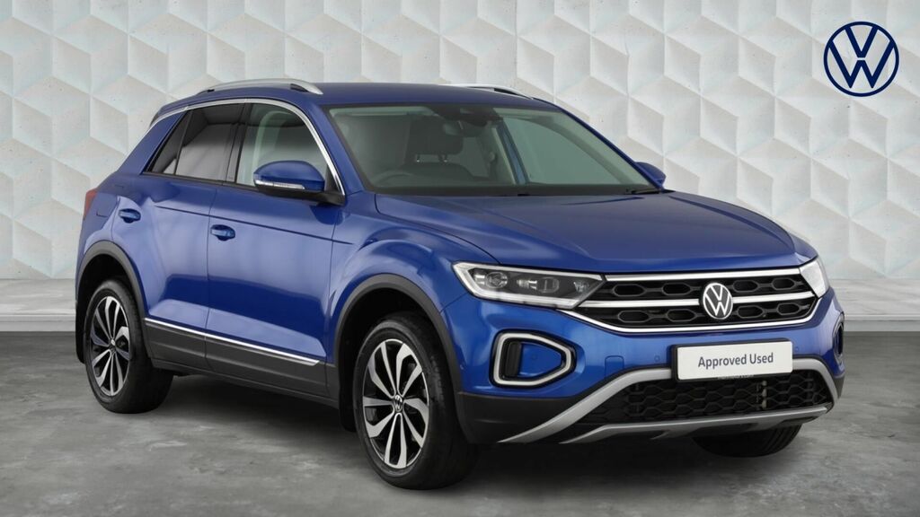 Volkswagen T-Roc Tsi Style Dsg Euro 6 5-Door WR73VYA Blue