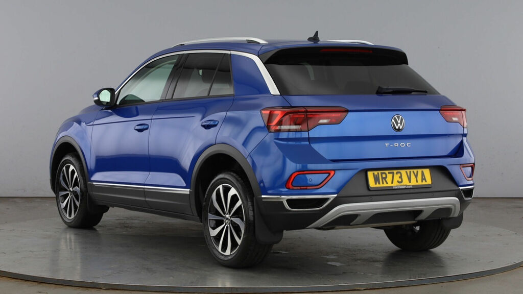 Volkswagen T-Roc Tsi Style Dsg Euro 6 5-Door WR73VYA Blue #3