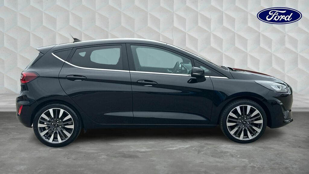 Ford Fiesta 1.0T Ecoboost Mhev Titanium X Dct Euro 6 5-Door Black #4