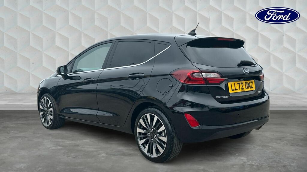Ford Fiesta 1.0T Ecoboost Mhev Titanium X Dct Euro 6 5-Door Black #3