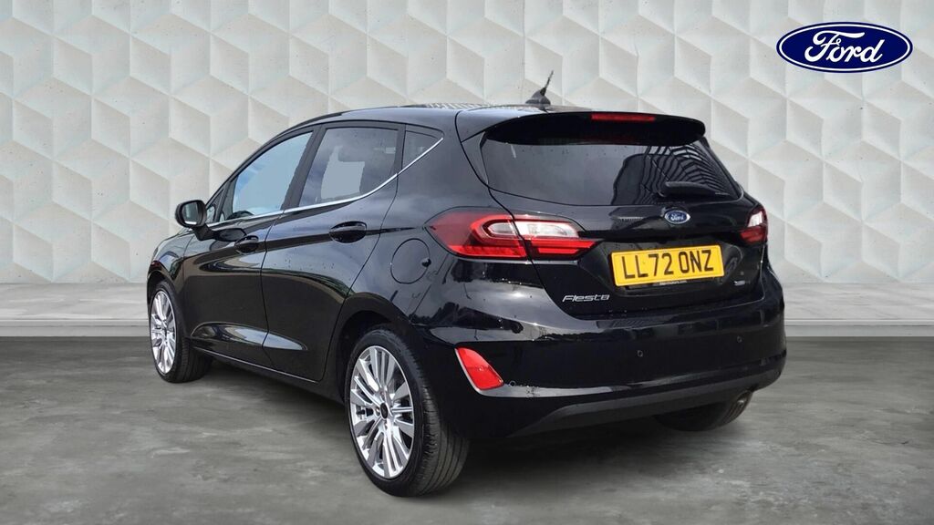 Ford Fiesta 1.0T Ecoboost Mhev Titanium X Dct Euro 6 5-Door Black #3