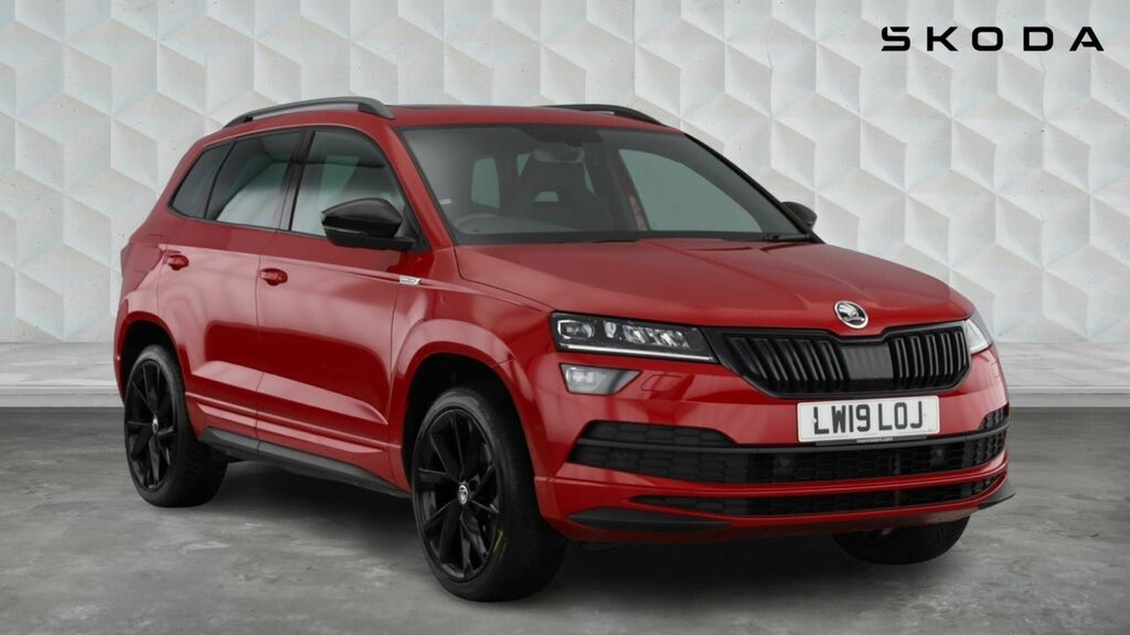 Skoda Karoq Tsi Act Sportline Dsg 4Wd Euro 6 5-Door LW19LOJ Red