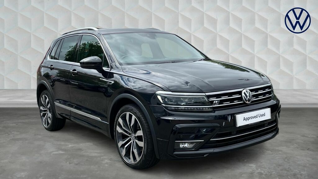 Volkswagen Tiguan 2.0 Tsi R-line Dsg 4Motion Euro 6 5-Door WD18LJZ Black