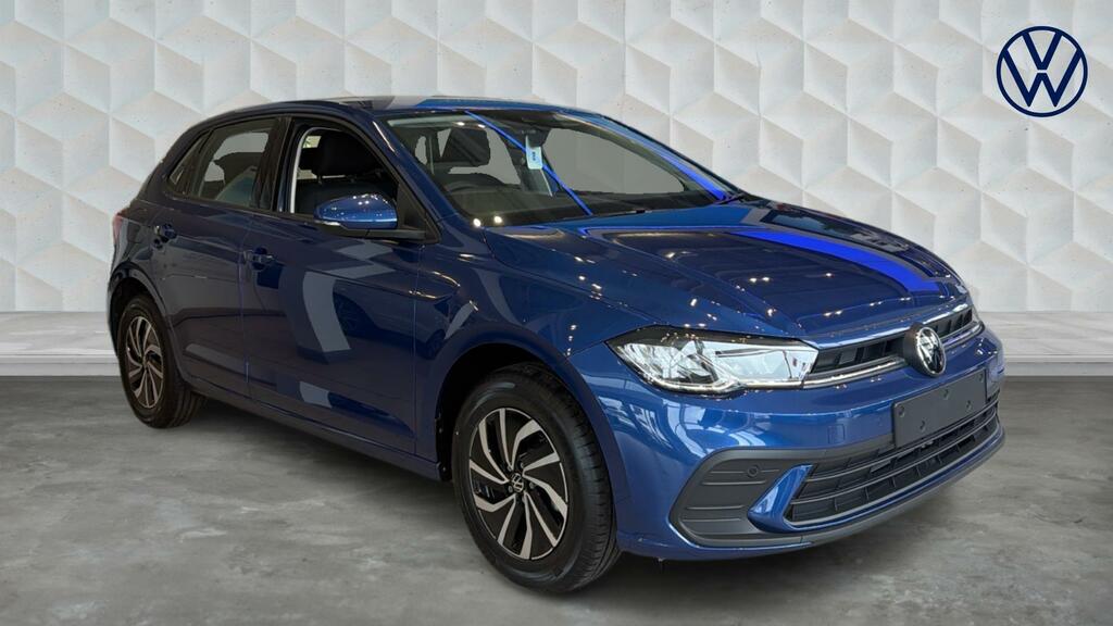 Volkswagen Polo 1.0 Tsi Life Dsg Euro 6 5-Door Blue