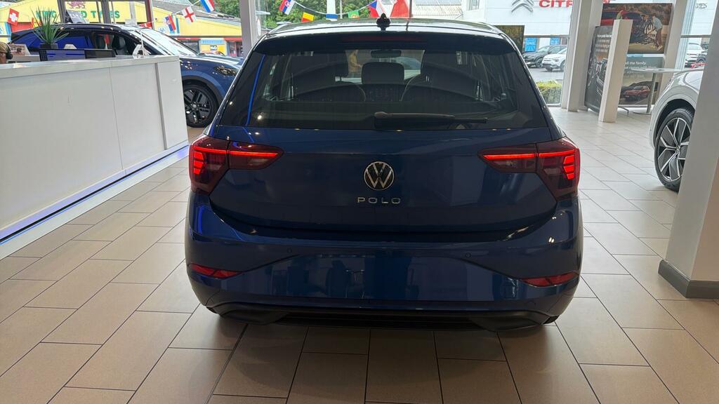 Volkswagen Polo 1.0 Tsi Life Dsg Euro 6 5-Door Blue #6