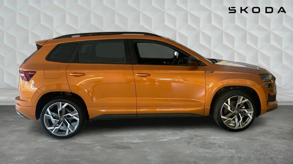 Skoda Karoq Tsi Act Sportline Edition Dsg Euro 6 5-Door WX75DJD Orange #4