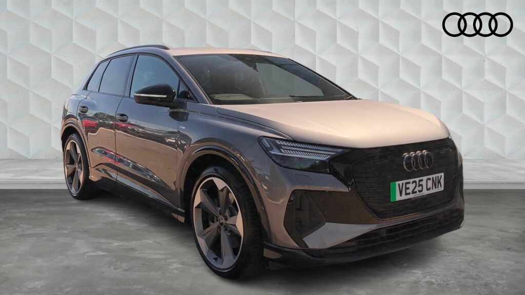 Audi Q4 E Tron 45 Black Edition 5-Door 82Kwh VE25CNK Grey