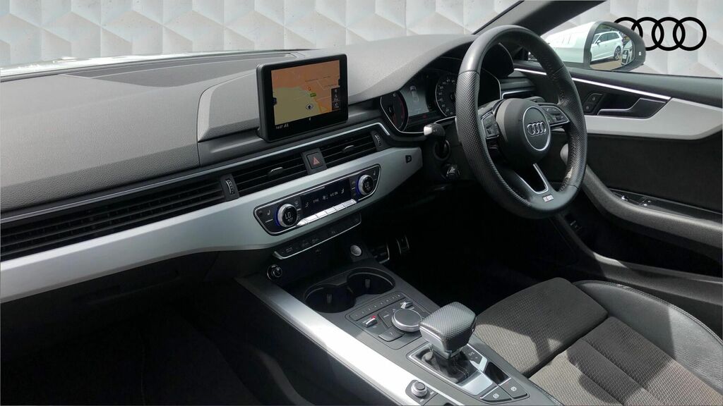 Audi A5 2.0 Tfsi 35 S Line S Tronic Euro 6-Door NU69VTL White #2