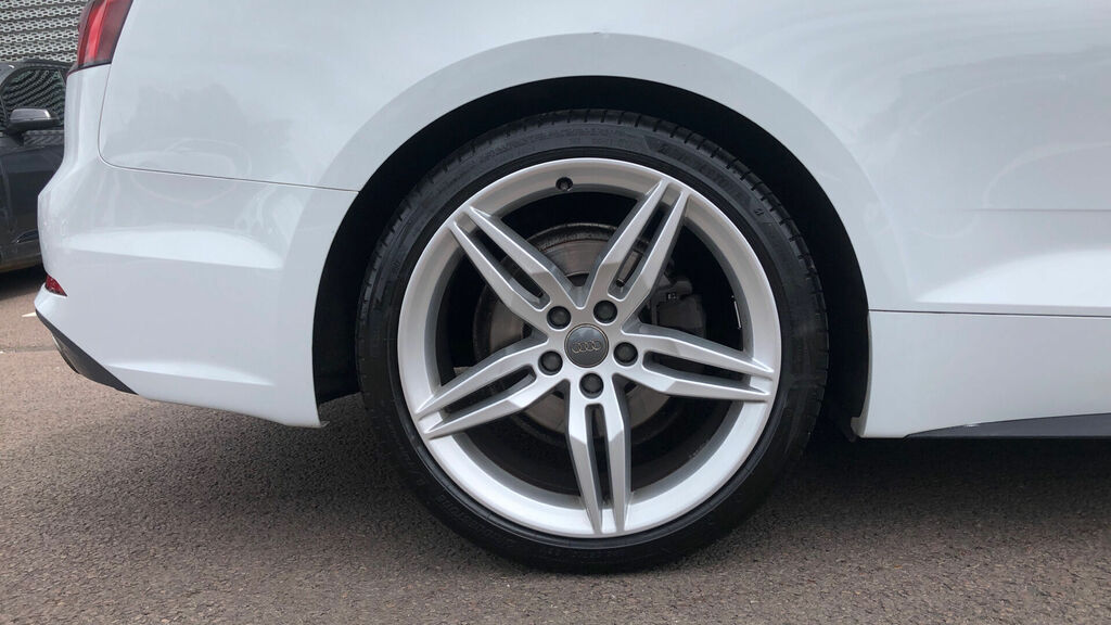 Audi A5 2.0 Tfsi 35 S Line S Tronic Euro 6-Door NU69VTL White #5