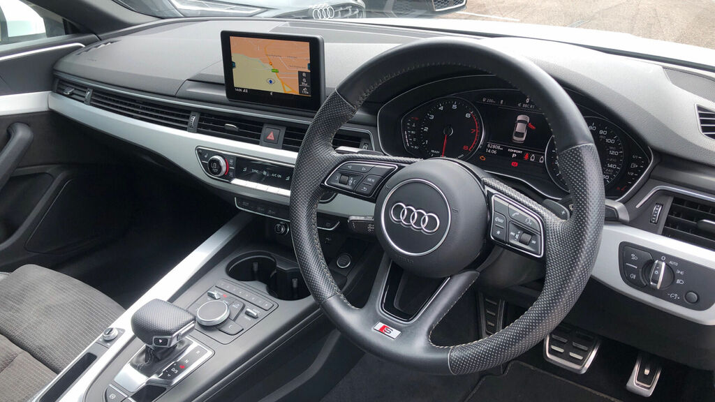 Audi A5 2.0 Tfsi 35 S Line S Tronic Euro 6-Door NU69VTL White #6