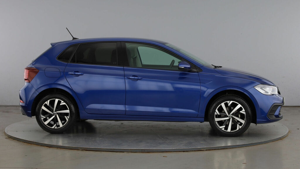 Volkswagen Polo 1.0 Tsi Match Dsg Euro 6 5-Door CK75YHC Blue #4