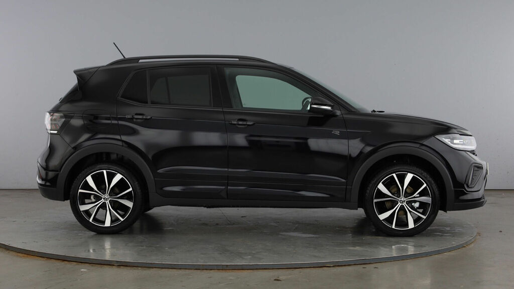 Volkswagen T-Cross 1.0 Tsi Black Edition Dsg Euro 6 5-Door WR26JZV Black #4