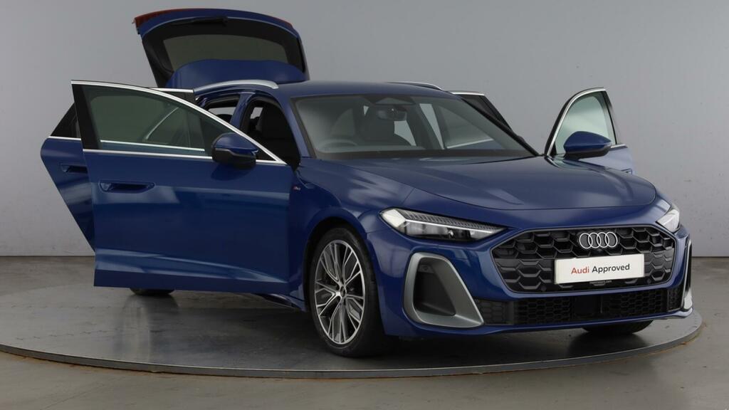 Audi A5 Avant 2.0 Tfsi S Line S Tronic Euro 6 5-Door KN75NYL Blue #5