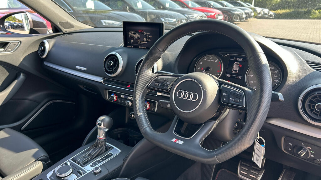 Audi S3 2.0 Tfsi Black Edition Sportback S Tronic Quattro Black #6