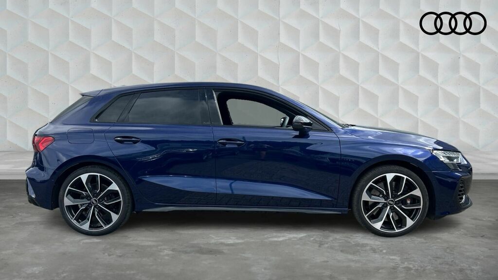 Audi S3 2.0 Tfsi Black Edition Sportback S Tronic Quattro Blue #4