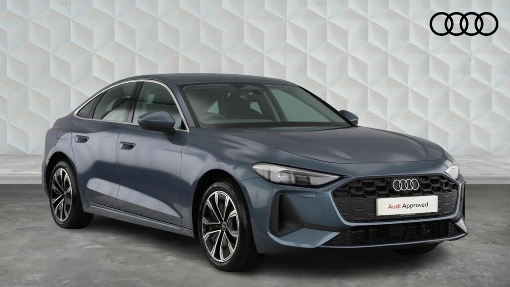 Audi A5 2.0 E-hybrid5.9kwh Technik Saloon S Tronic Quattro KS25OZK Blue