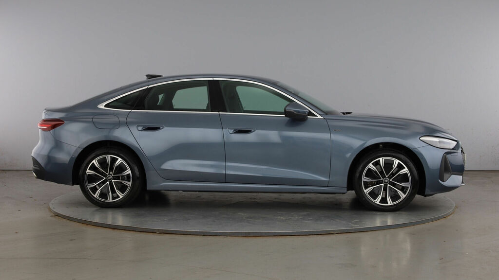 Audi A5 2.0 E-hybrid5.9kwh Technik Saloon S Tronic Quattro KS25OZK Blue #4