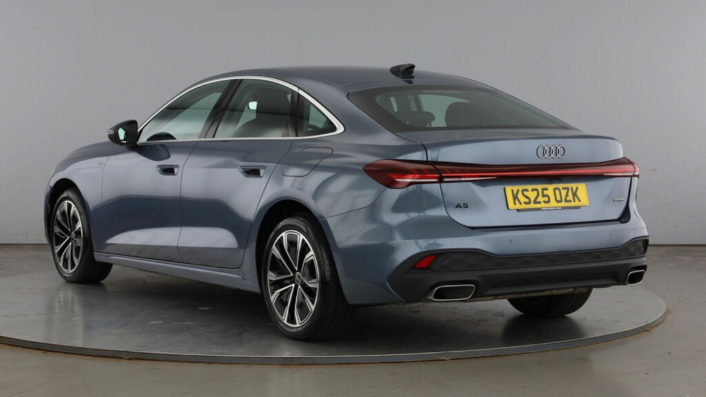 Audi A5 2.0 E-hybrid5.9kwh Technik Saloon S Tronic Quattro KS25OZK Blue #3