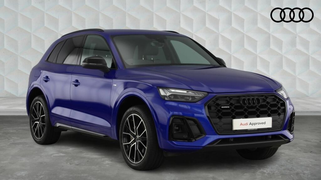 Audi Q5 2.0 Tdi 40 Black Edition S Tronic Quattro Euro 6 5 CK24PLJ Blue