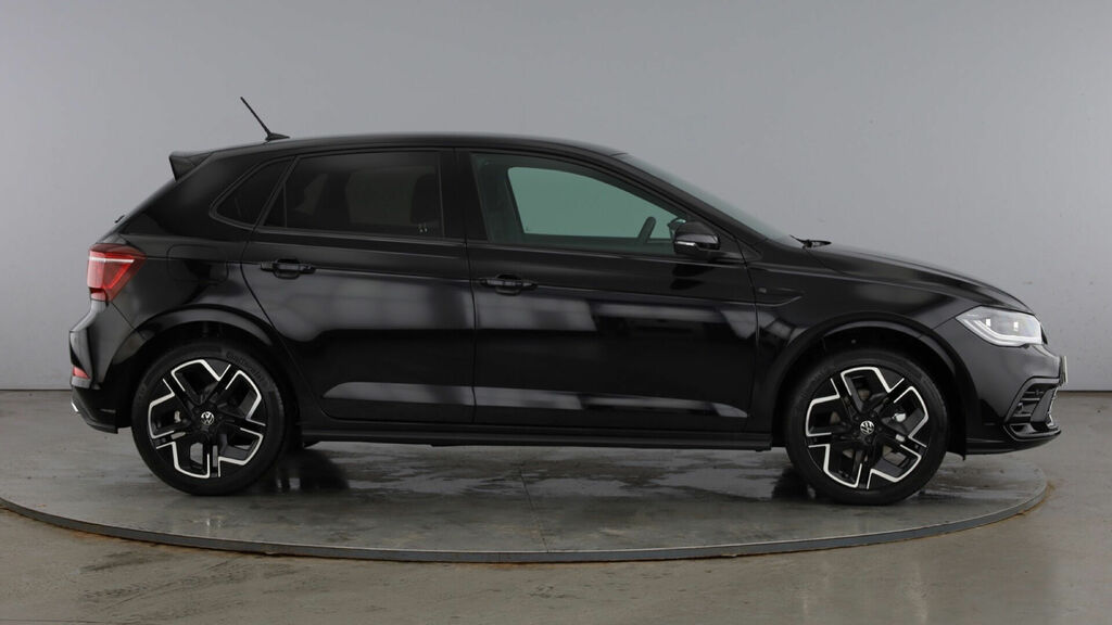 Volkswagen Polo 1.0 Tsi Black Edition Dsg Euro 6 5-Door WR26UZB Black #4