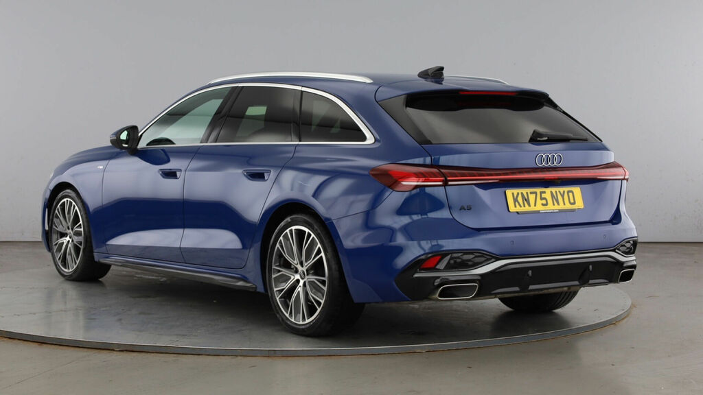 Audi A5 Avant 2.0 Tfsi S Line S Tronic Euro 6 5-Door KN75NYO Blue #3